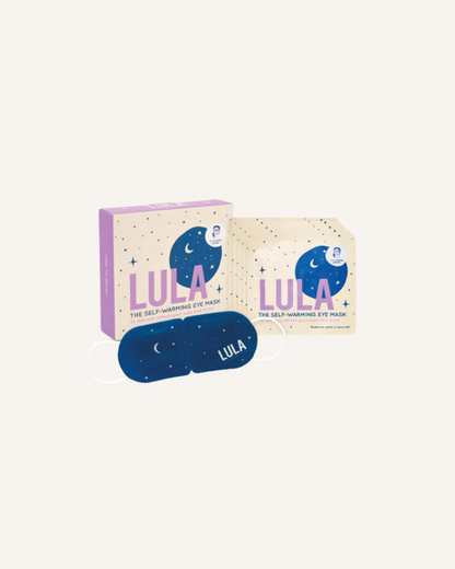 LULA SELF WARMING EYE MASK - LAVENDER