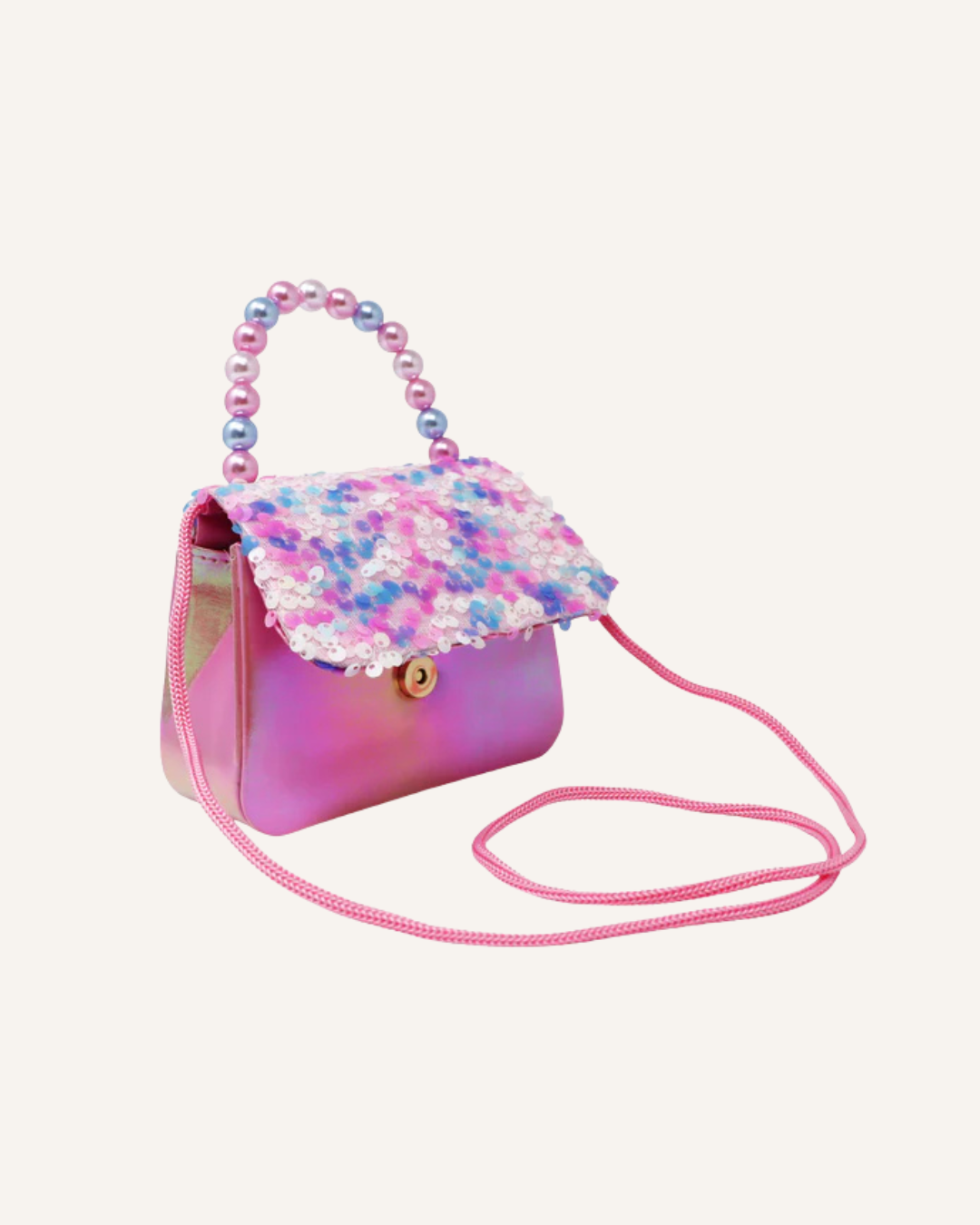 PINK POPPY - SPARKLE SEQUIN BAG - MERMAID - PINK/BLUE