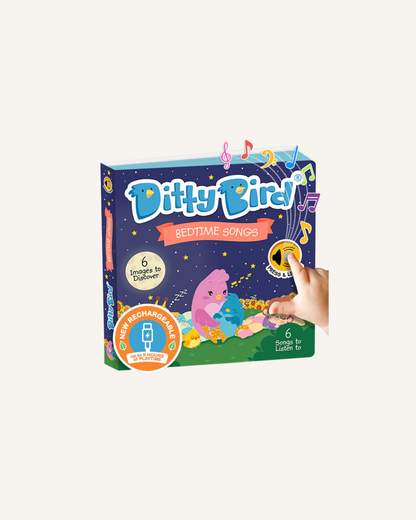 DITTY BIRD - RECHARGEABLE BOOK - BEDTIME SONGS