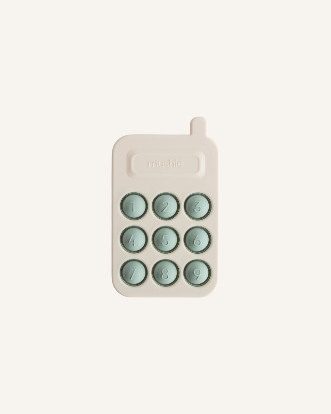 MUSHIE - PHONE PRESS TOY - SAGE