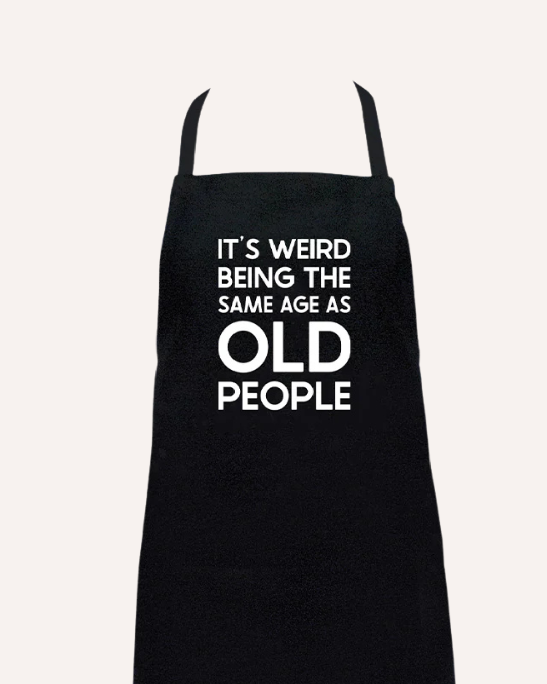 ANNABEL TRENDS SCREEN PRINT APRON - IT'S WEIRD...