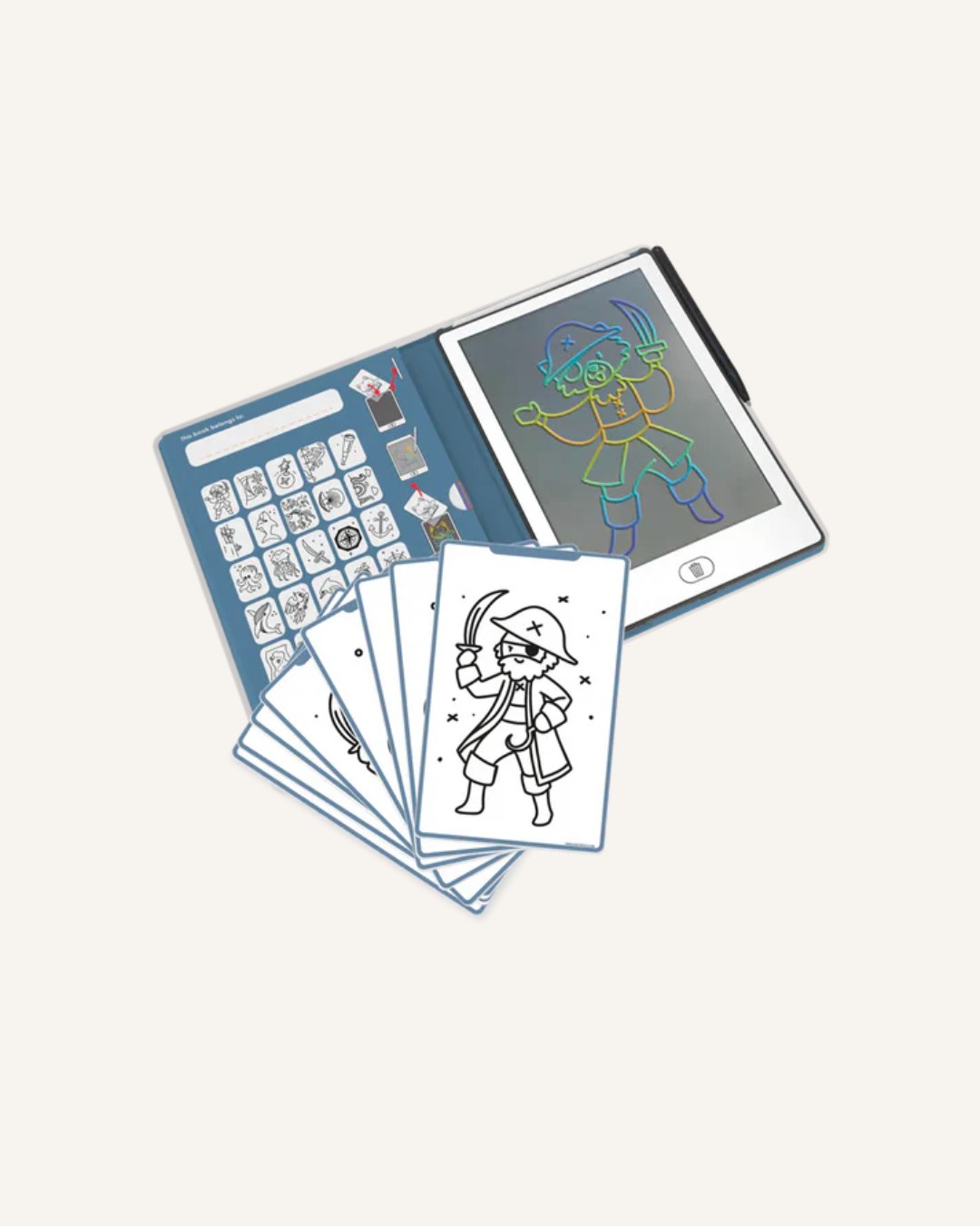KIDYWOLF LCD TRACING BOOK - PIRATES