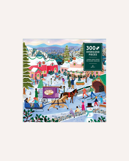 GALISON - 300P FOIL PUZZLE - LITTLE WINTER TOWN