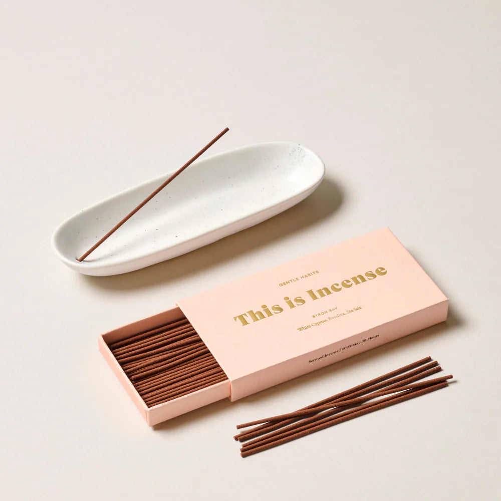 GENTLE HABITS - THE COLLECTOR CERAMIC HOLDER - WHITE