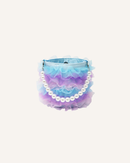 PINK POPPY - RUFFLE BAG - BLUE FAIRY