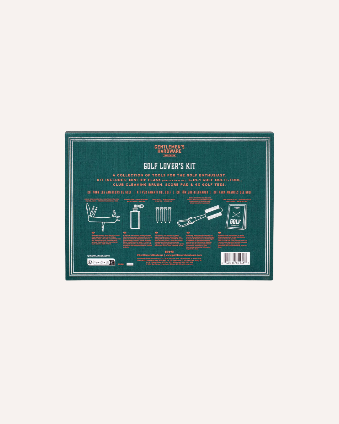 GENTLEMEN'S HARDWARE - GOLF LOVER'S KIT