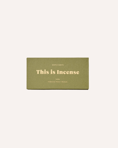 GENTLE HABITS - THIS IS INCENSE - YAMBA