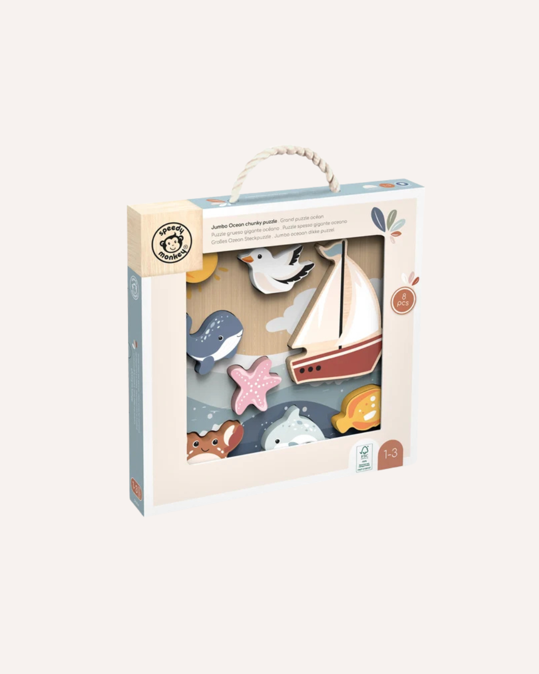 SPEEDY MONKEY - JUMB OCEAN CHUNKY PUZZLE