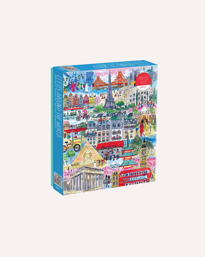 GALISON - 1000P PUZZLE - CITIES AROUND THE WORLD