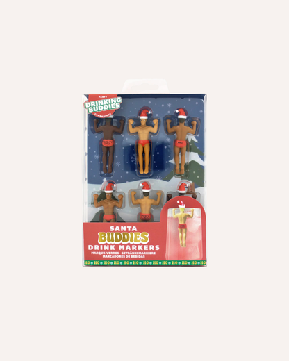 SANTA BUDDIES DRINK MARKERS
