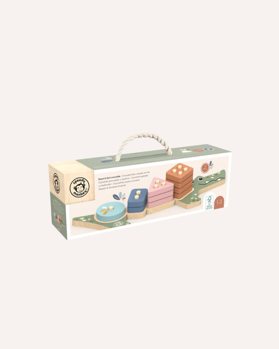 SPEEDY MONKEY - STACK & SORT CROCODILE