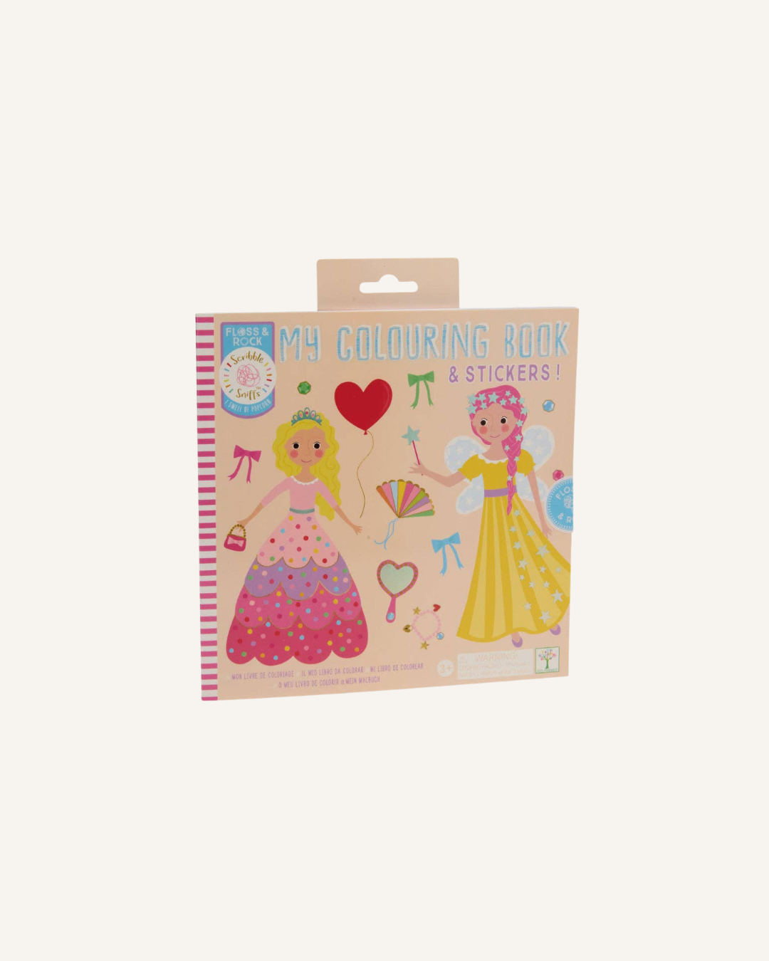 FLOSS & ROCK - MY STICKER & COLOURING BOOK - PRINCESS