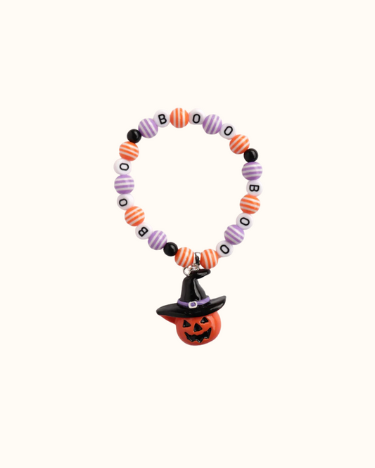 MON COCO - SPOOKY BOO PUMPKIN BRACELET