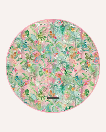 ANNABEL TRENDS - ROUND PICNIC MAT - TIKI ISLAND