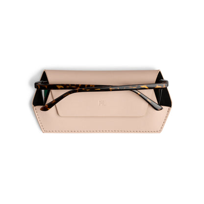 FOX AND LEO GLASSES CASE - BLUSH