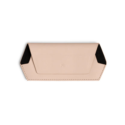 FOX AND LEO GLASSES CASE - BLUSH