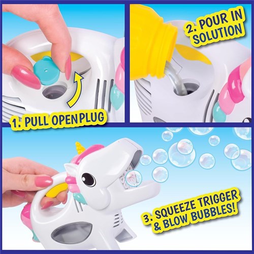 MAXX BUBBLES - UNICORN BUBBLER