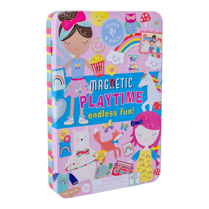 FLOSS & ROCK MAGNETIC PLAYTIME  - RAINBOW FAIRY