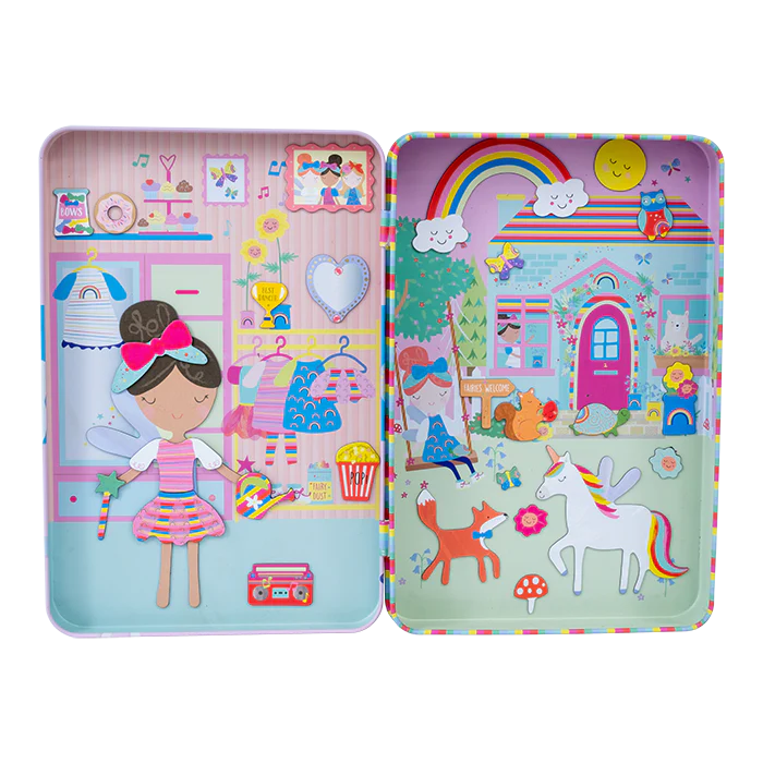 FLOSS & ROCK MAGNETIC PLAYTIME  - RAINBOW FAIRY