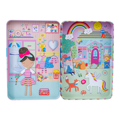 FLOSS & ROCK MAGNETIC PLAYTIME  - RAINBOW FAIRY