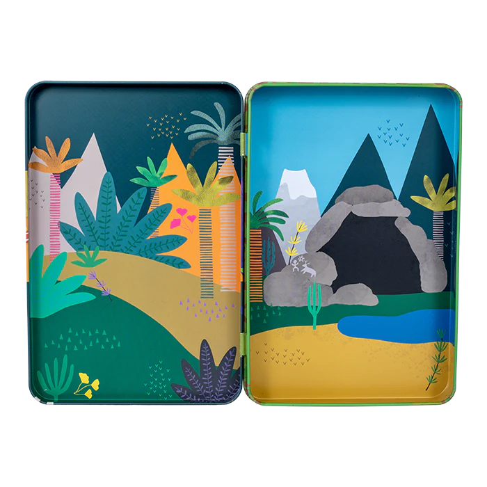 FLOSS & ROCK MAGNETIC PLAYTIME  - DINOSAUR