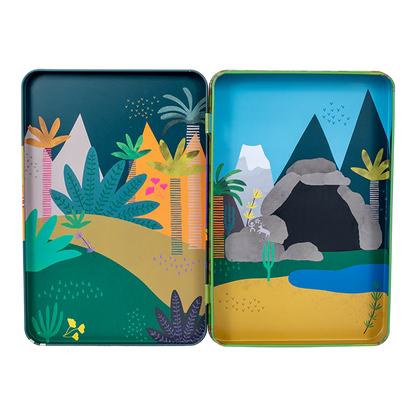 FLOSS & ROCK MAGNETIC PLAYTIME  - DINOSAUR