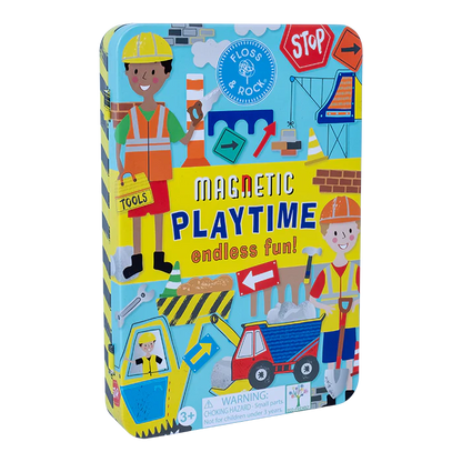 FLOSS & ROCK MAGNETIC PLAYTIME  - CONSTRUCTION