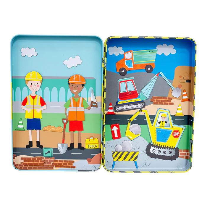 FLOSS & ROCK MAGNETIC PLAYTIME  - CONSTRUCTION