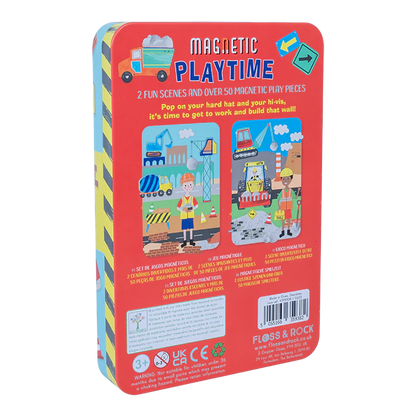 FLOSS & ROCK MAGNETIC PLAYTIME  - CONSTRUCTION