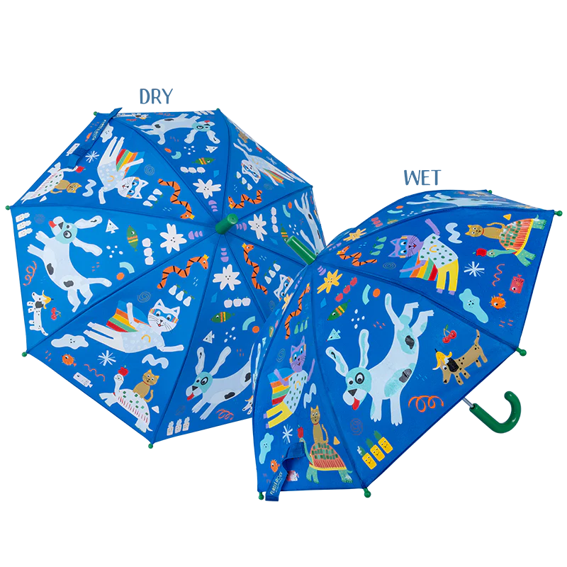 FLOSS & ROCK - COLOUR CHANGING UMBRELLA - PETS