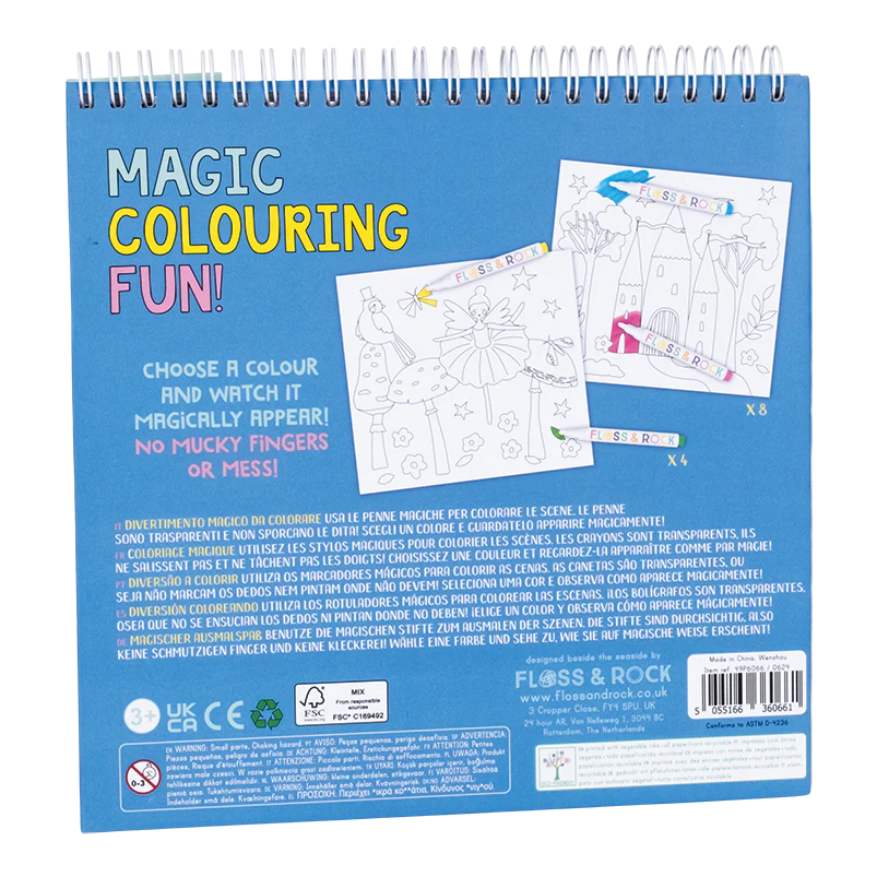 FLOSS & ROCK MAGIC COLOURING FUN - ENCHANTED