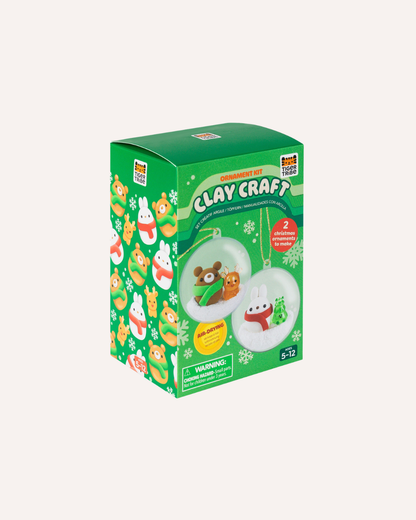 TIGERTRIBE - CLAY CRAFT - ORNAMENT KIT - BEAR & BUNNY