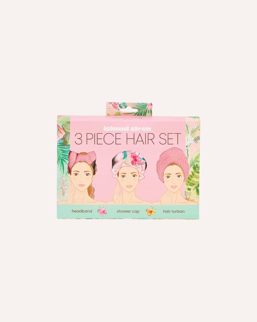 ANNABEL TRENDS - 3 PIECE HAIR SET - TIKI ISLAND
