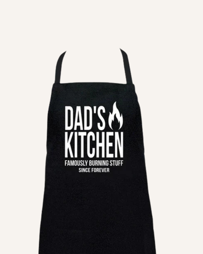 ANNABEL TRENDS SCREEN PRINT APRON - DAD'S KITCHEN