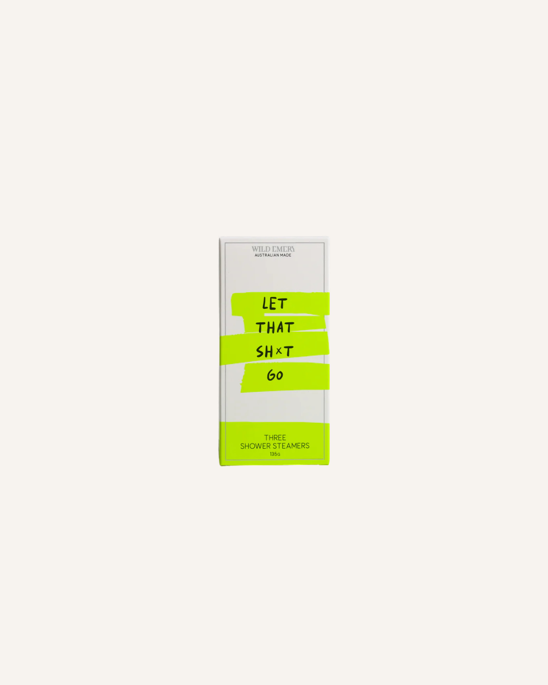 WILD EMERY - SHOWER STEMERS - LET THAT SH*T GO