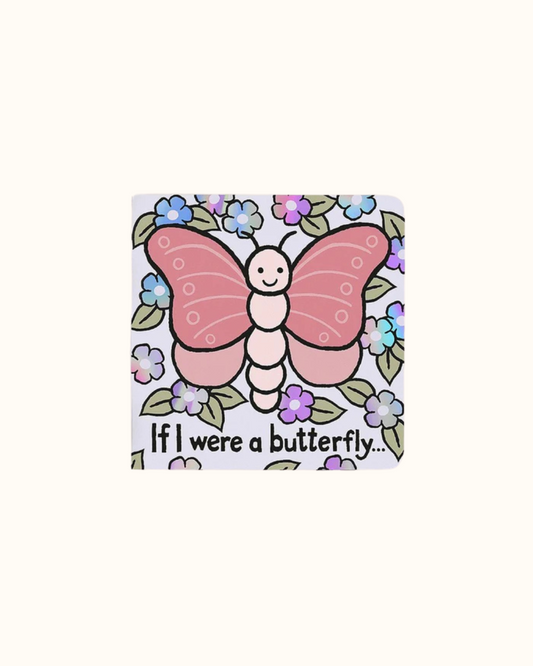 JELLYCAT SENSORY BOARD BOOK - IF I WERE A BUTTERFLY