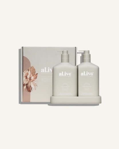 AL.IVE WASH & LOTION DUO - SEA COTTON & COCONUT DUO