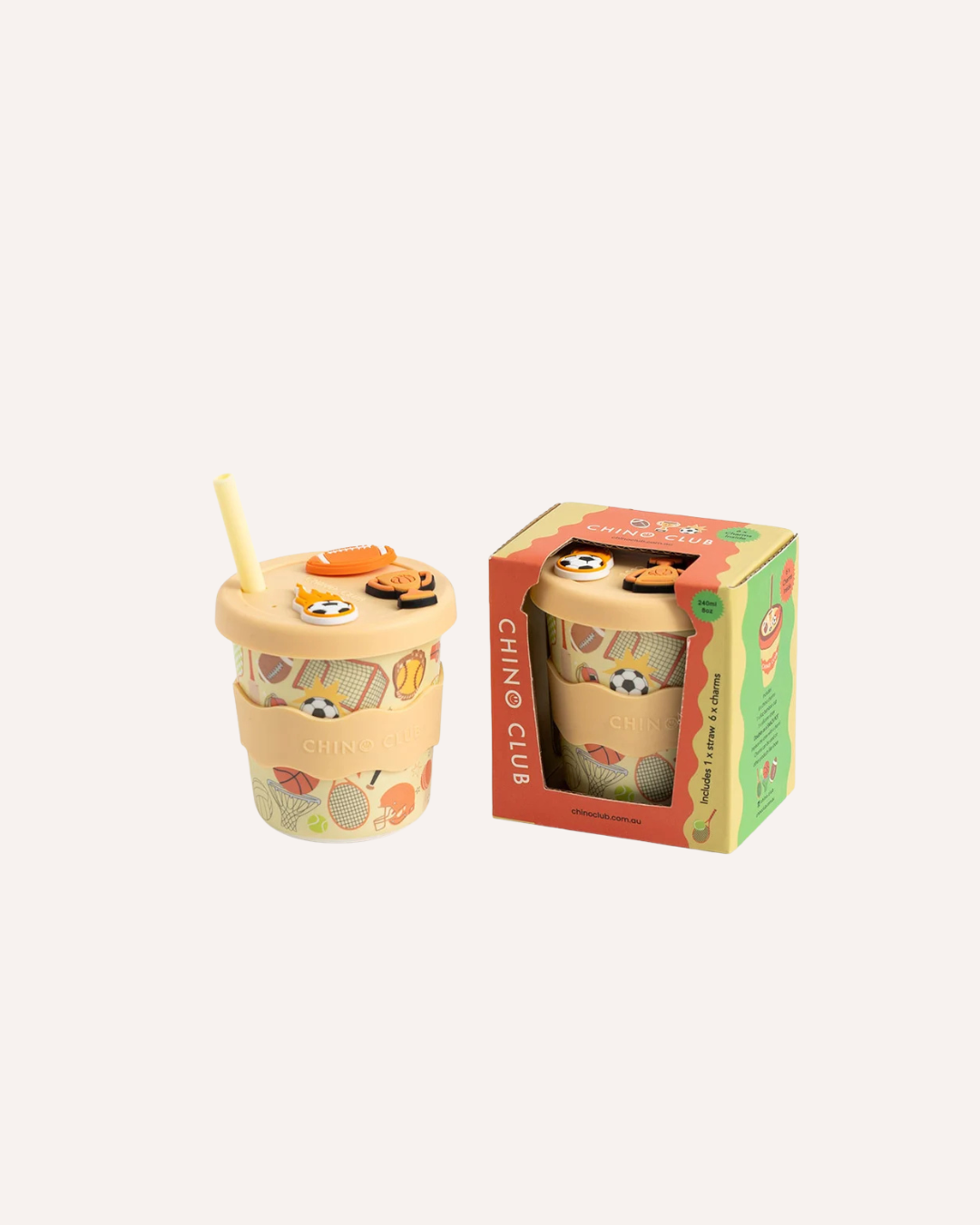 CHINO CLUB - BABYCHINO CHARM CUP 8oz - SPORTS