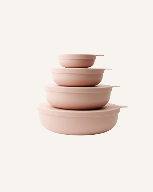 STYLEWARE - NESTING BOWL 4 PIECE SET - BLUSH