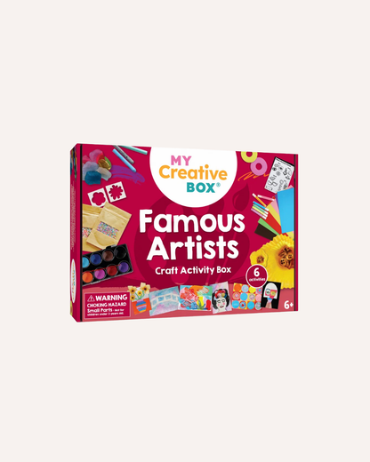 MY CREATIVE BOX - CRAFT ACTIVITY BOX - FAMOUS ARTIST