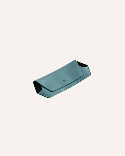 FOX AND LEO GLASSES CASE - TEAL