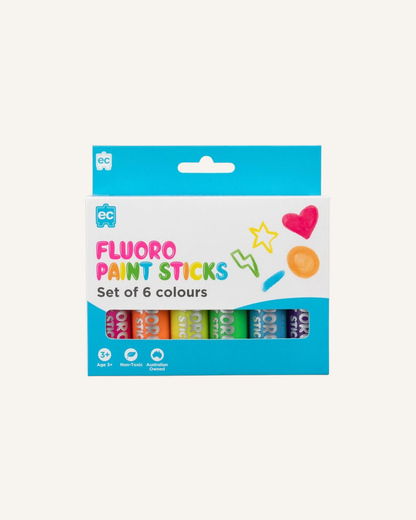 EDUCATIONAL COLOURS - PAINT STICKS - FLUORO
