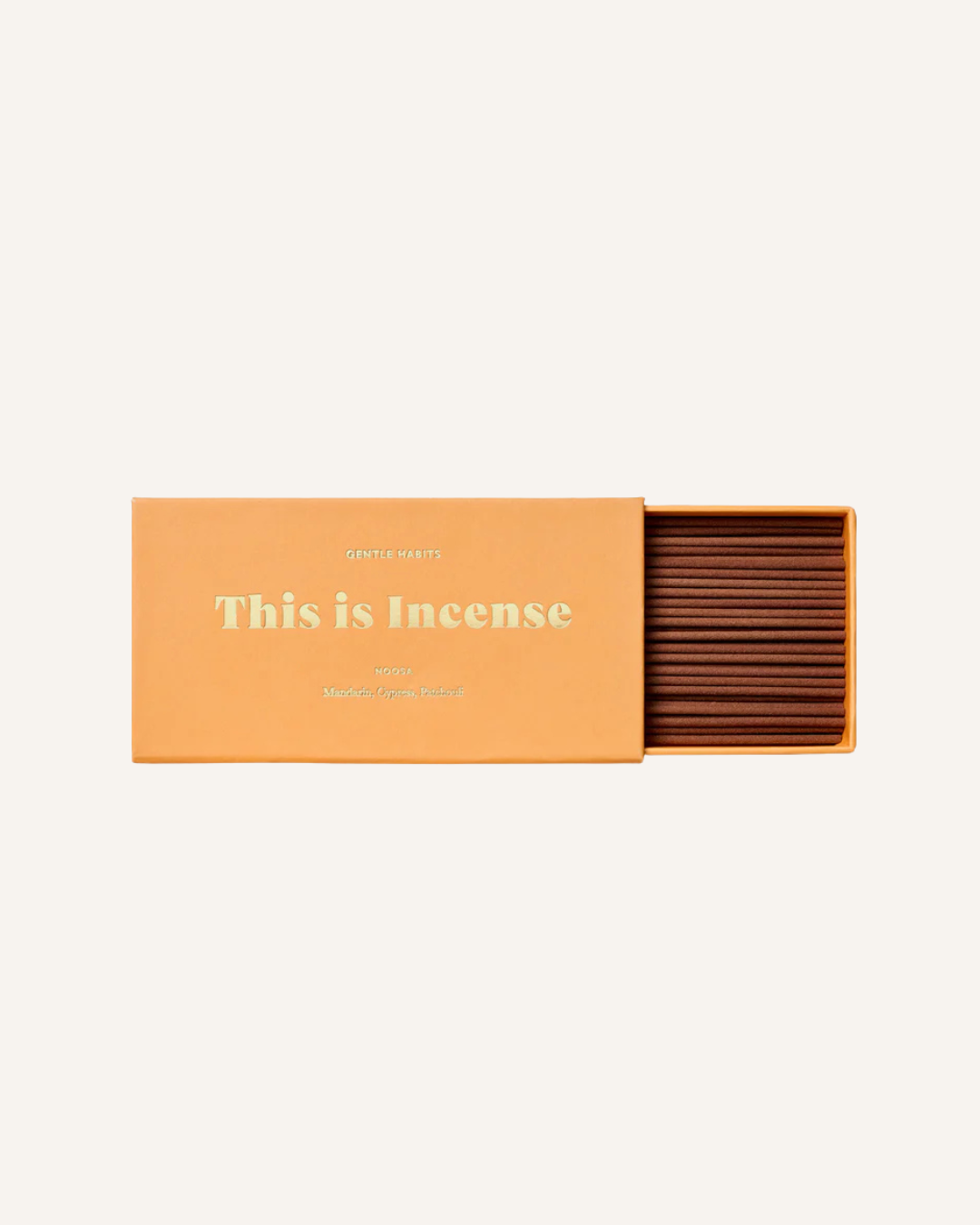 GENTLE HABITS - THIS IS INCENSE - IMMERSION