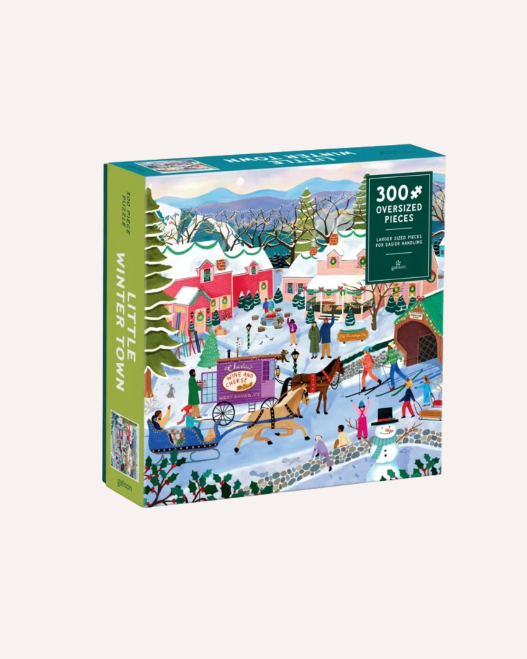 GALISON - 300P FOIL PUZZLE - LITTLE WINTER TOWN