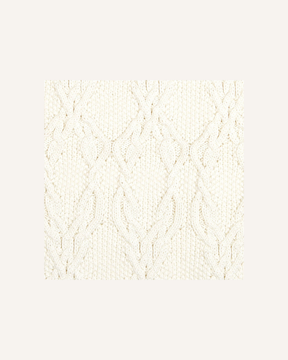 TOSHI - ORGANIC BABY BLANKET - CREAM