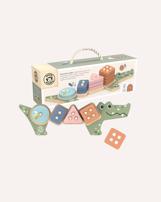 SPEEDY MONKEY - STACK & SORT CROCODILE