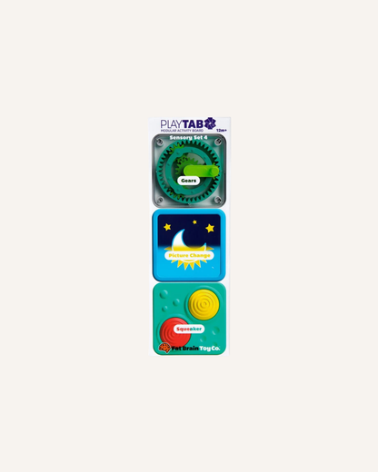 FAT BRAIN TOYS - PLAYTAB - SENSORY SET 4