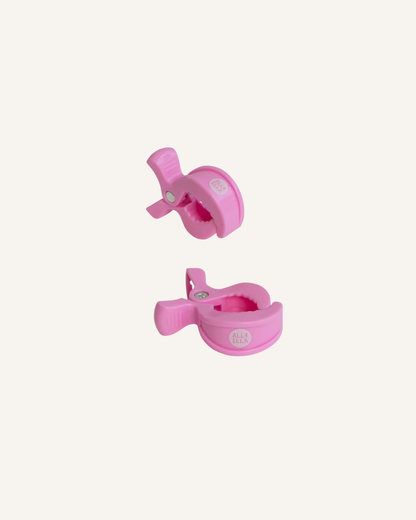 ALL 4 ELLA - PRAM PEGS - PASTEL PINK