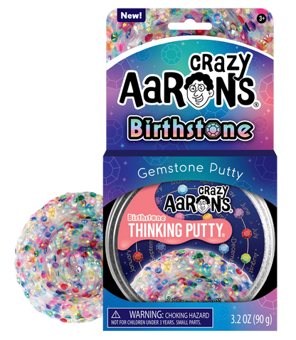 CRAZY AARONS BIRTHSTONE THINKING PUTTY