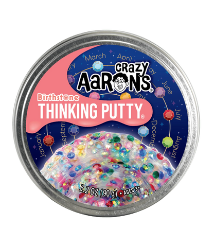 CRAZY AARONS BIRTHSTONE THINKING PUTTY